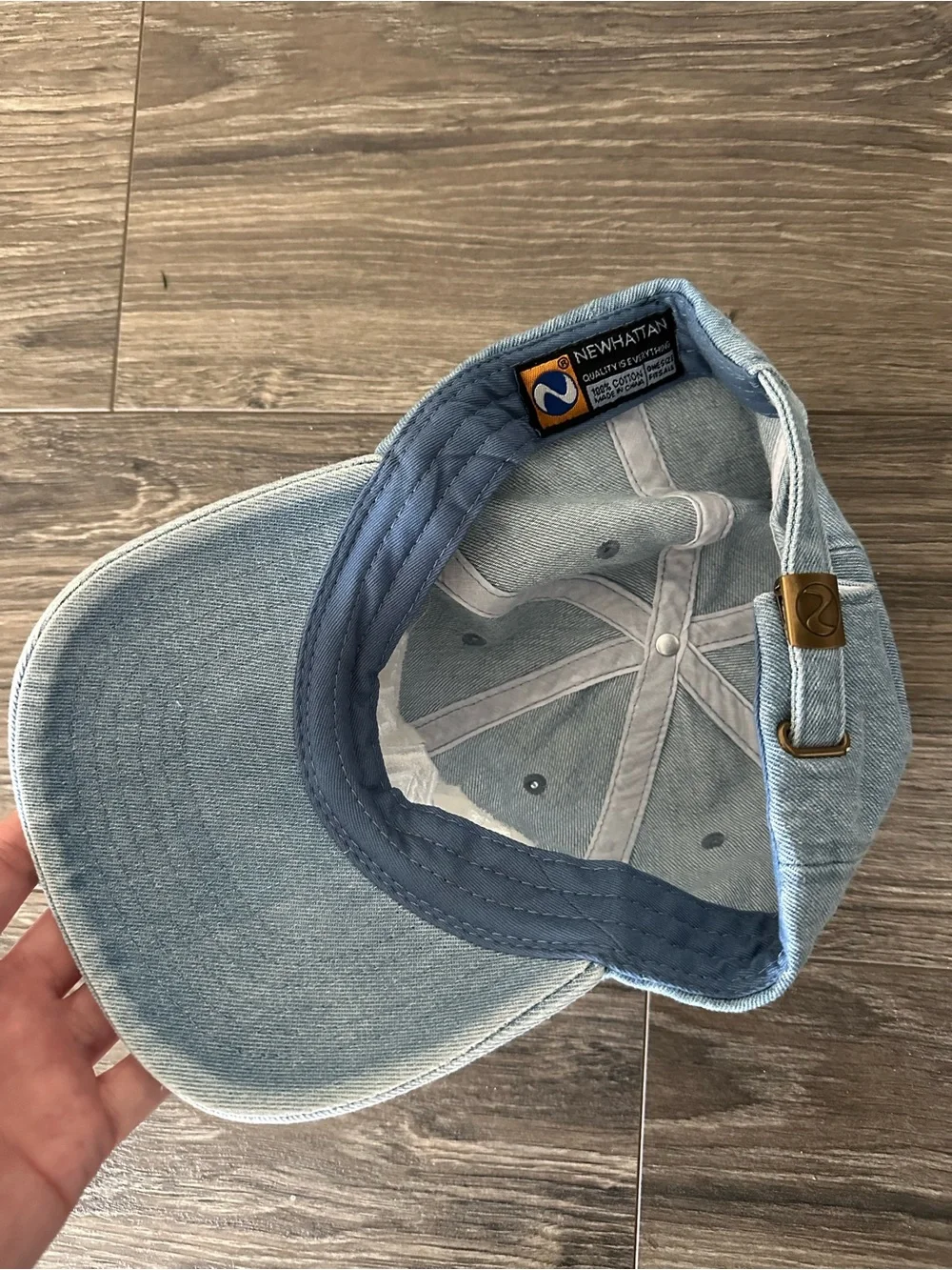 Arizona Diamondbacks PLANTS Embroidered Denim Baseball Cap - Light Blue - Picture 2 of 2